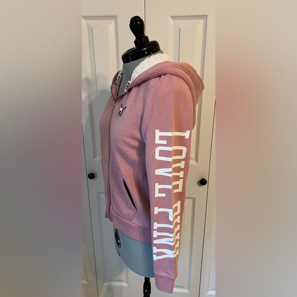 Victoria's Secret Pink Sherpa-Lined Hoodie - Picture 2 of 4